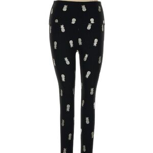 Beyond yoga Black Pineapple Print Women's Leggings